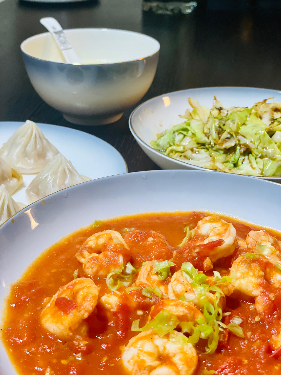 小朋友追着要吃的🍅番茄虾仁