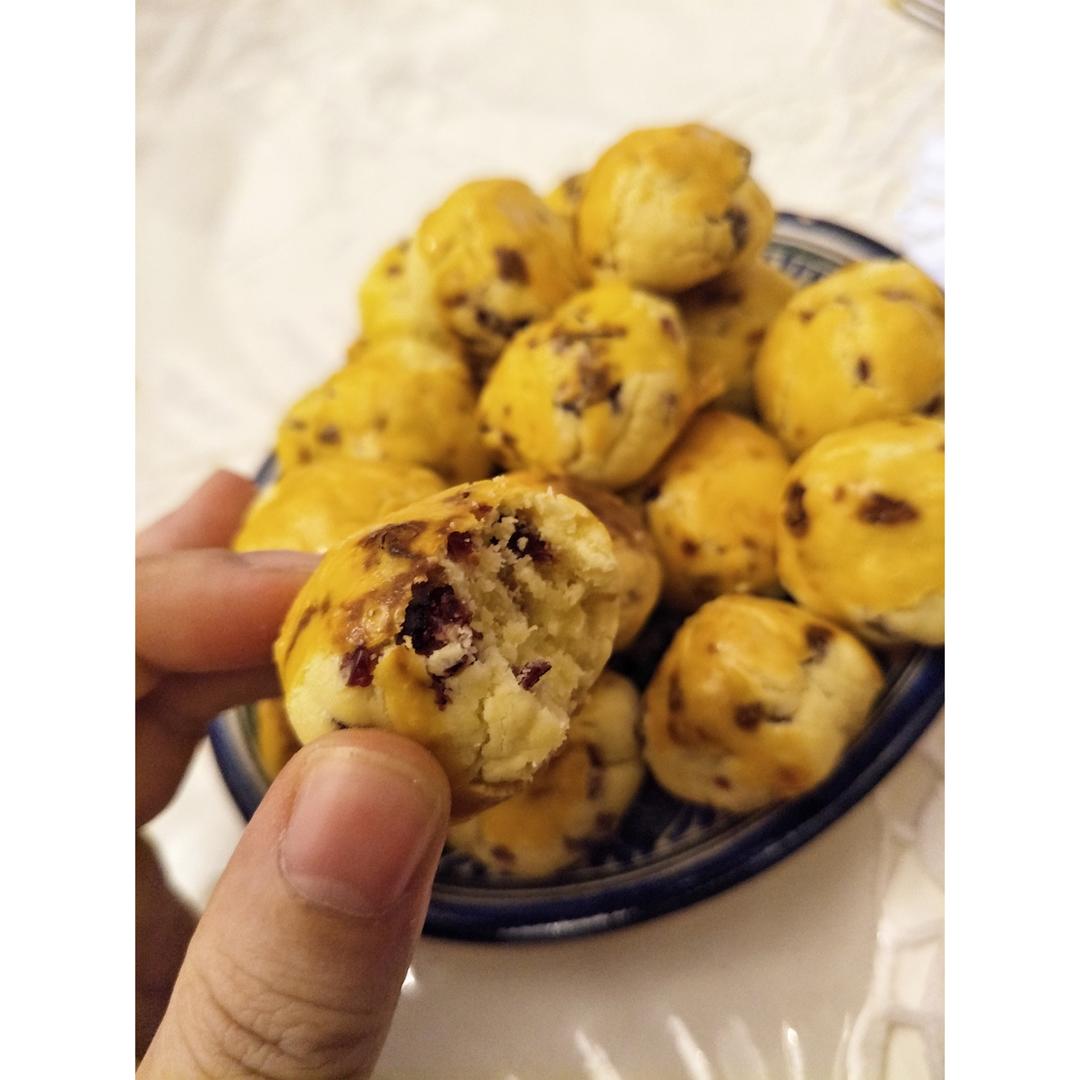 蔓越莓(葡萄)奶酥  适合给孩子的少糖配方😉