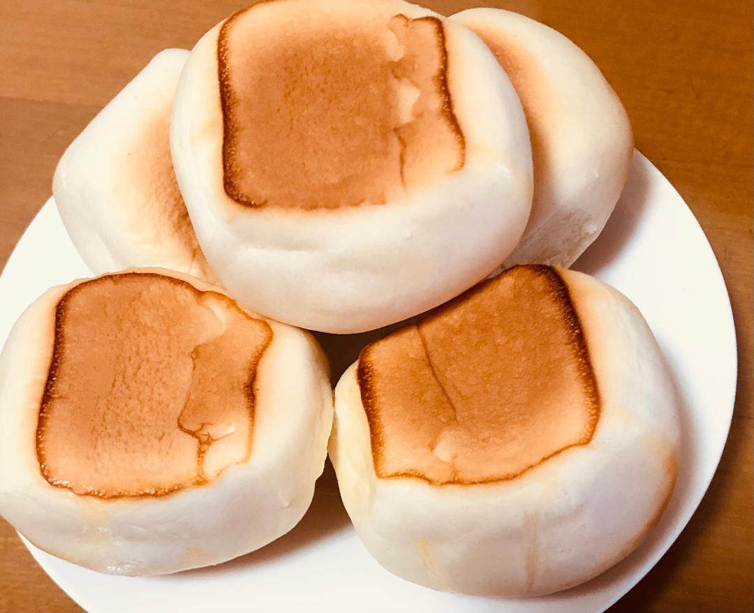 奶香日式豆沙牛乳饼(香甜又松软)