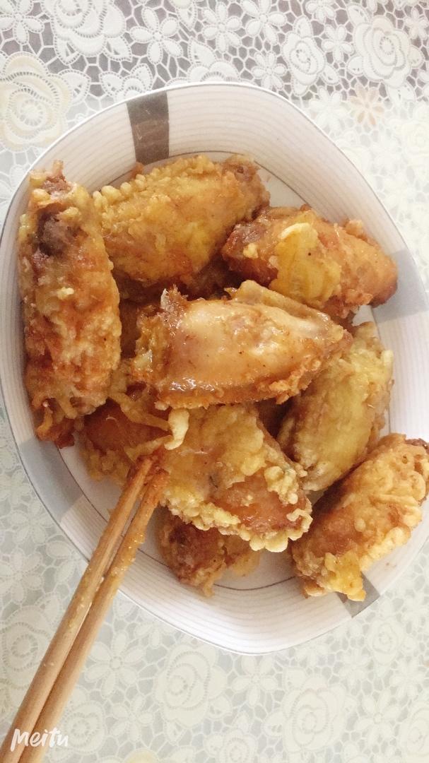 蒜香炸鸡翅