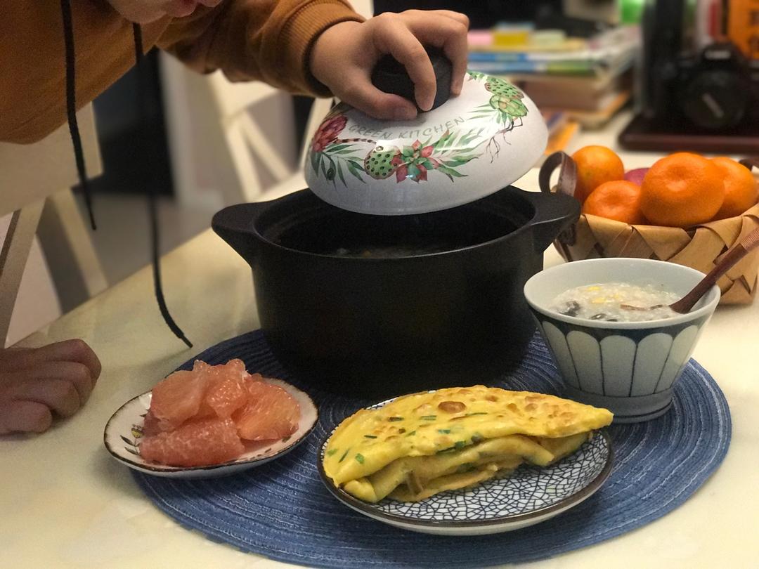 葱花鸡蛋饼