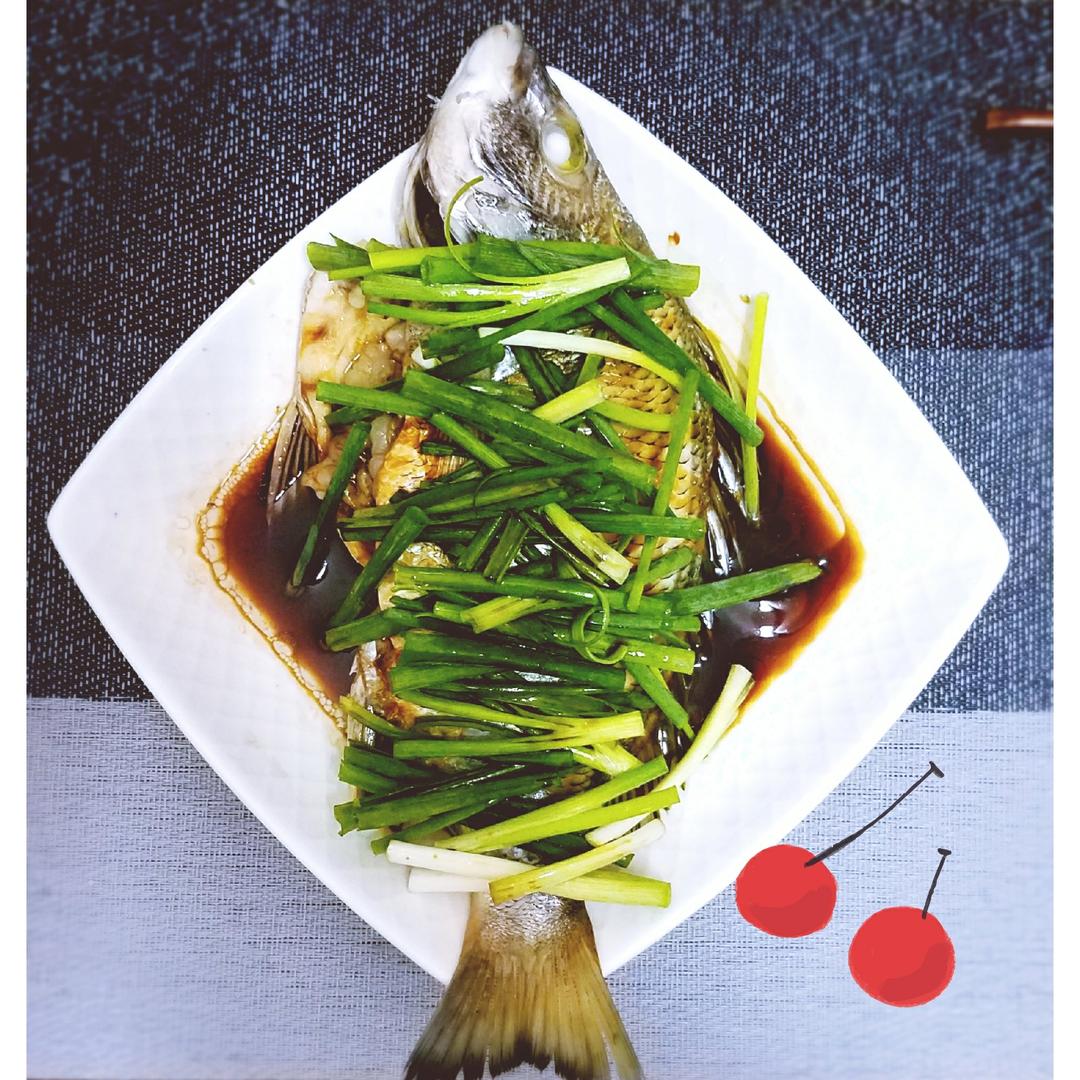 蒸鲈鱼
