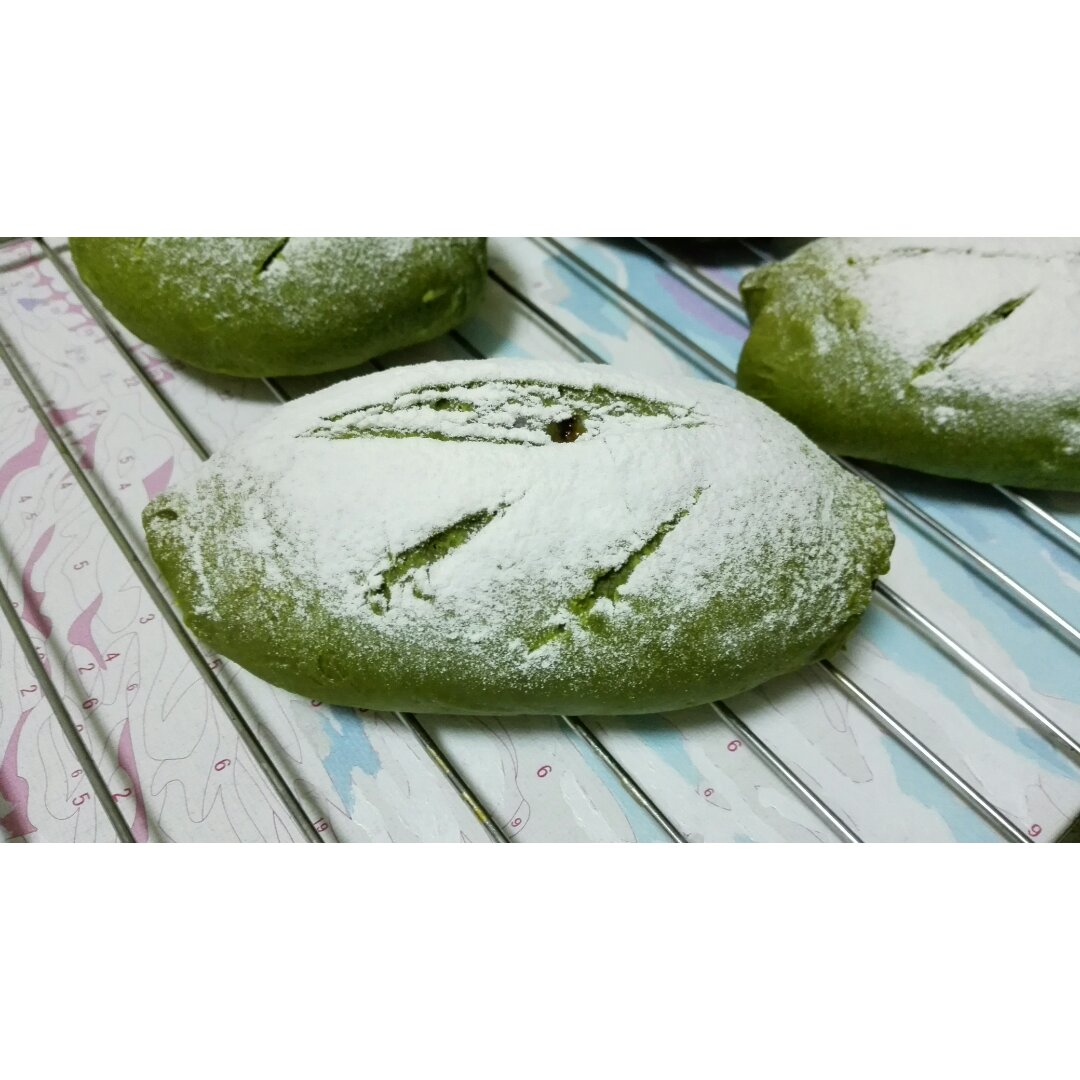 麻薯夹心抹茶软欧