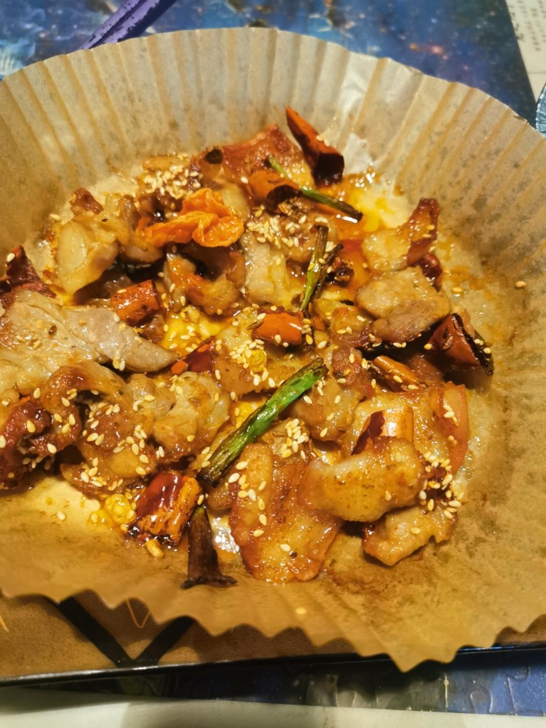 空气炸锅五花肉