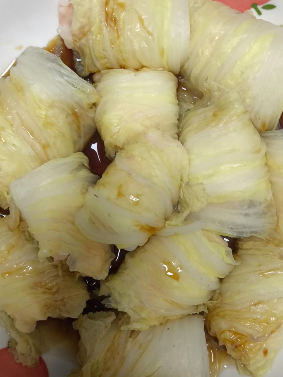 清淡却下饭的虾滑白菜卷，打赌你吃一次就忘不了！