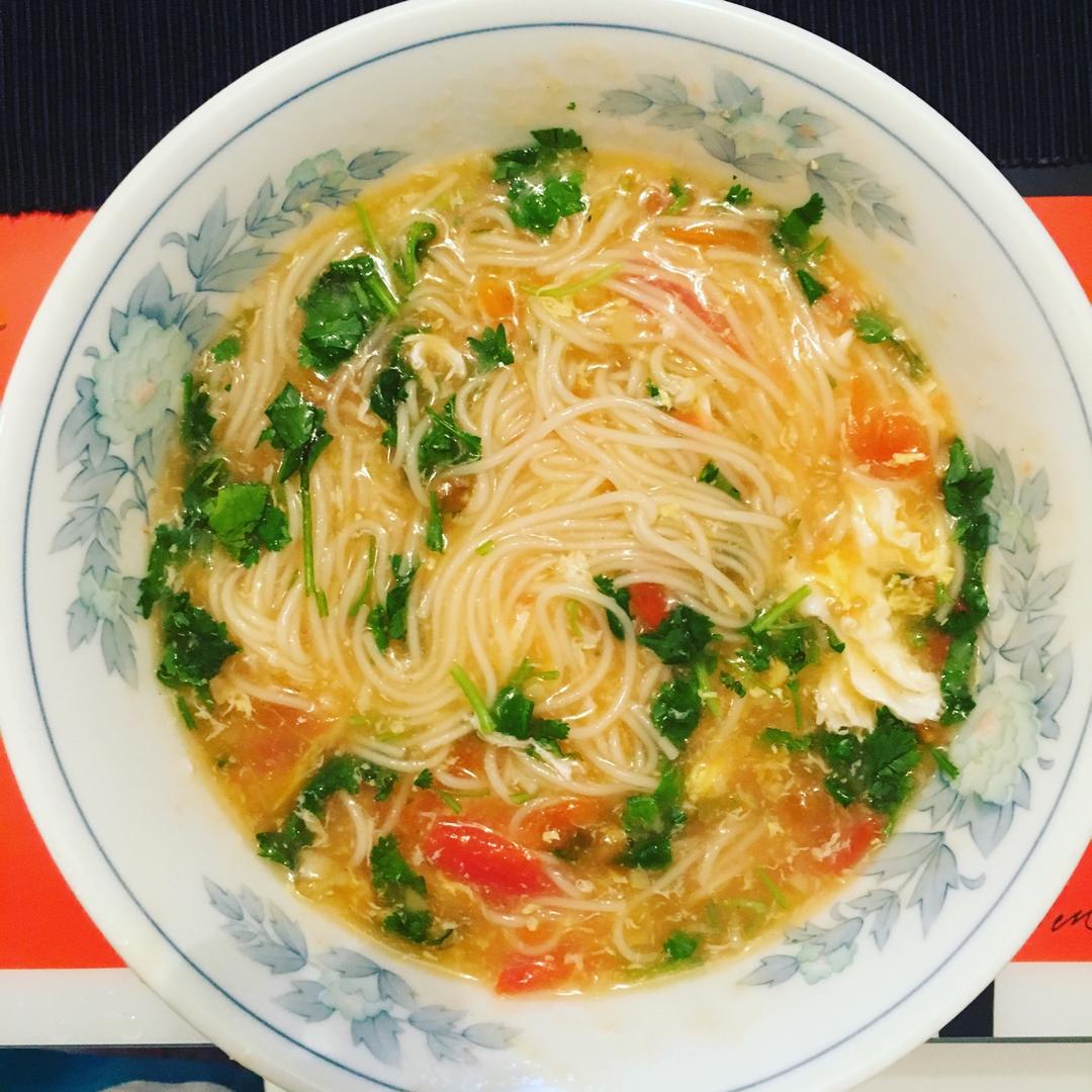 西红柿鸡蛋汤