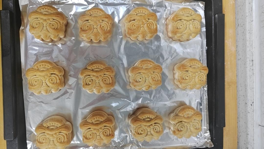 不用转化糖浆的广式月饼（不裂 不塌 不缩腰）