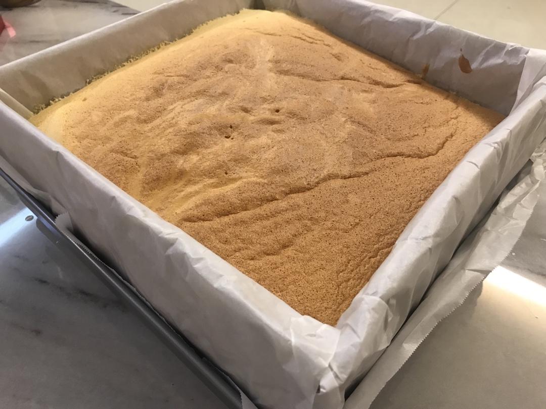 古早味蛋糕......烫面水浴法（28*28）