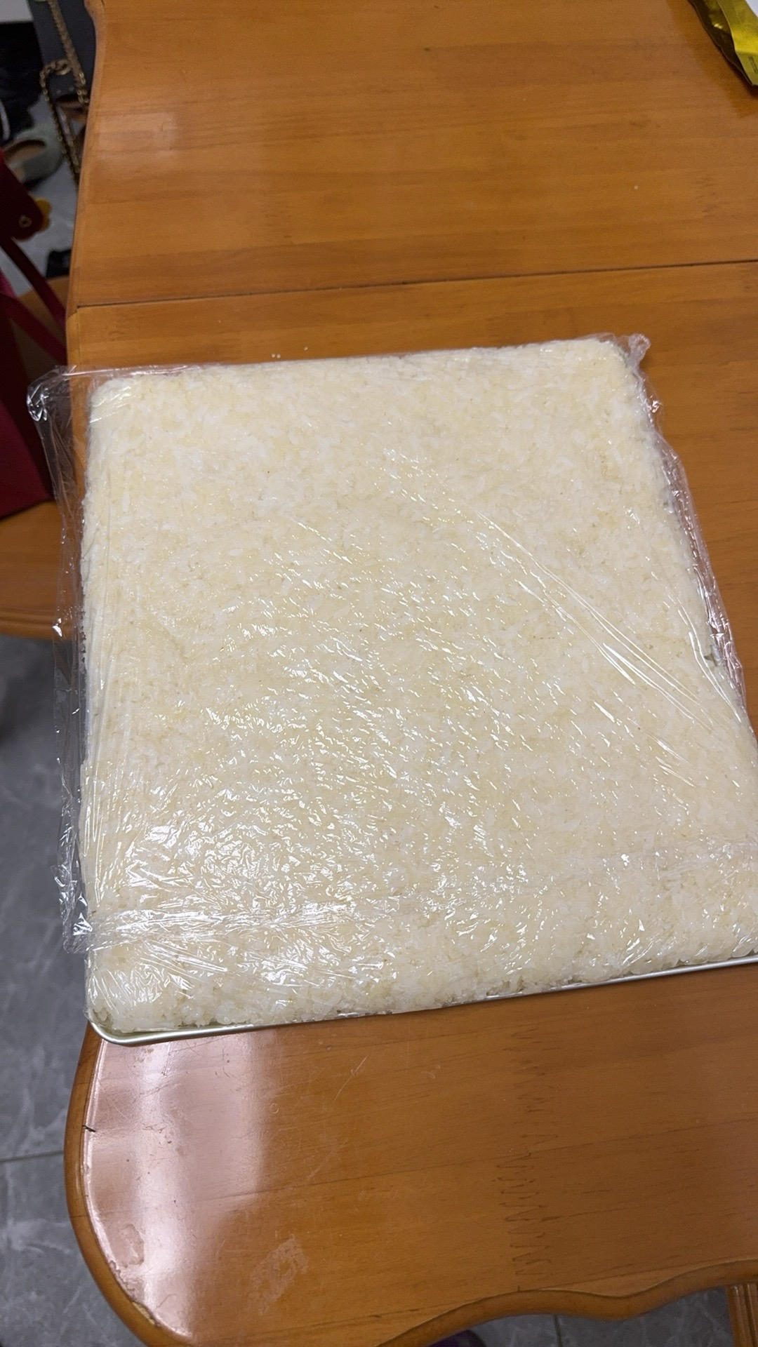 糯米糍粑---江南人叫它糍饭糕！