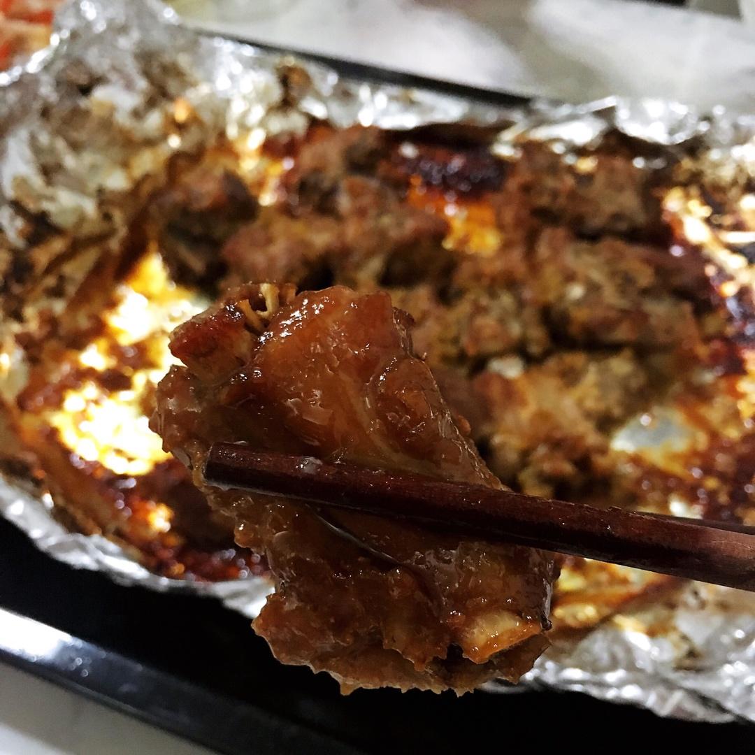 香到骨头里的蒜香排骨（烤箱）