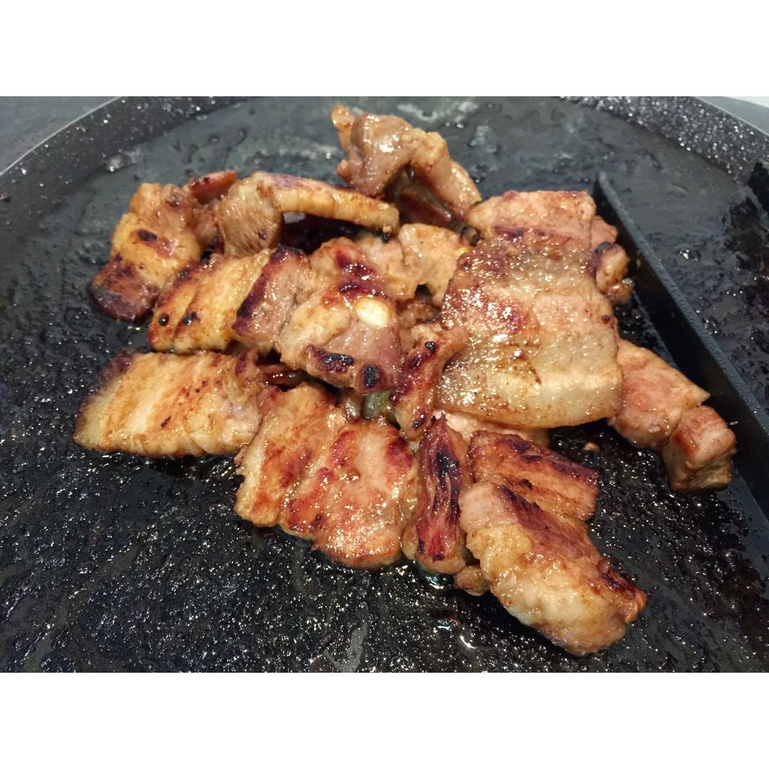 秘制煎烧五花肉