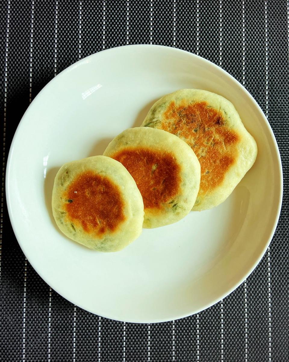 发面韭菜饼