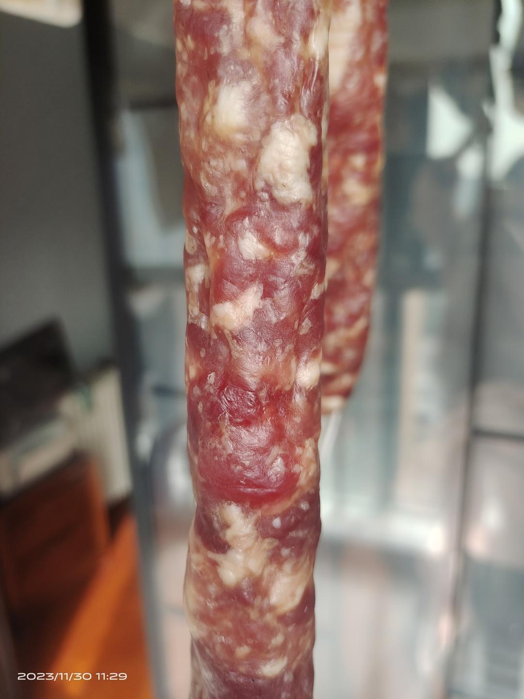 自制腊肠，灌香肠，苏式香肠