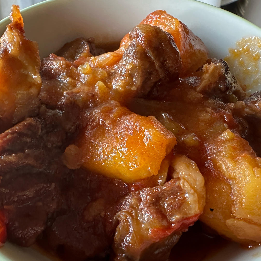 土豆炖牛肉