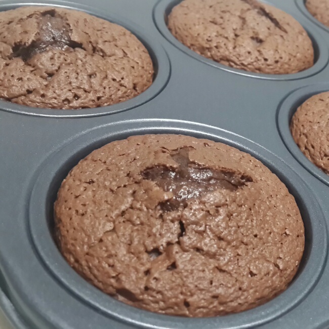 莫尼卡美食厨房：爆浆巧克力蛋糕