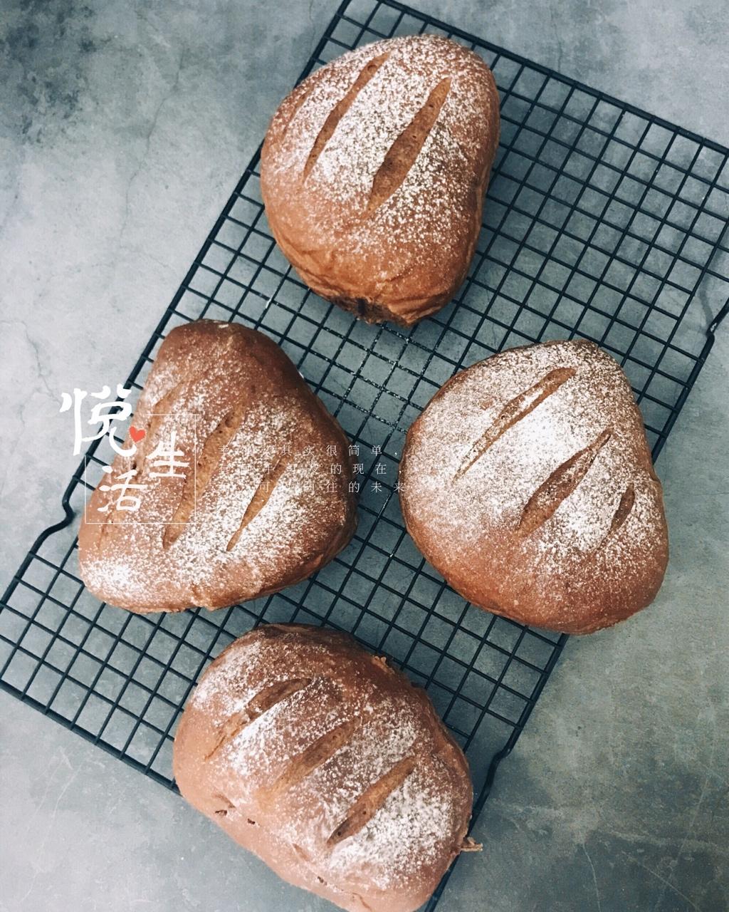 巧克力蔓越莓软欧