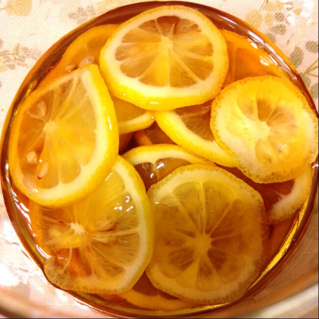 蜂蜜柠檬片