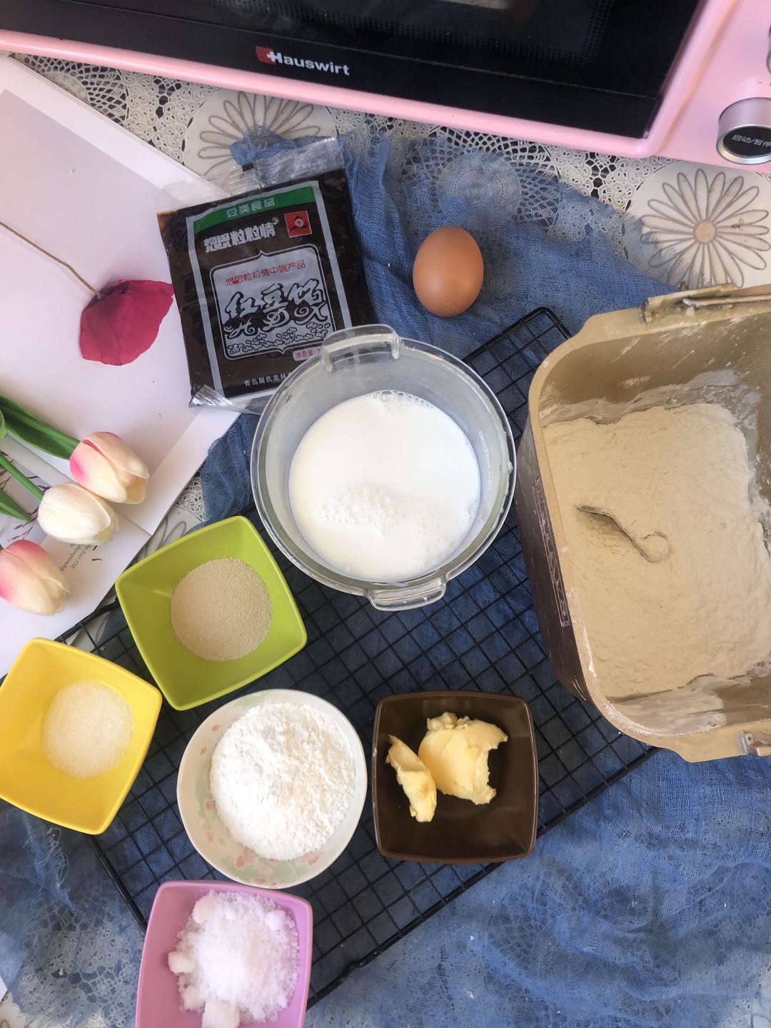 纯奶手撕吐司的做法 步骤1