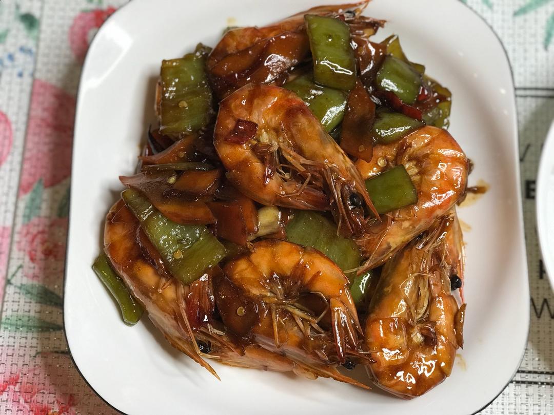 油焖大虾