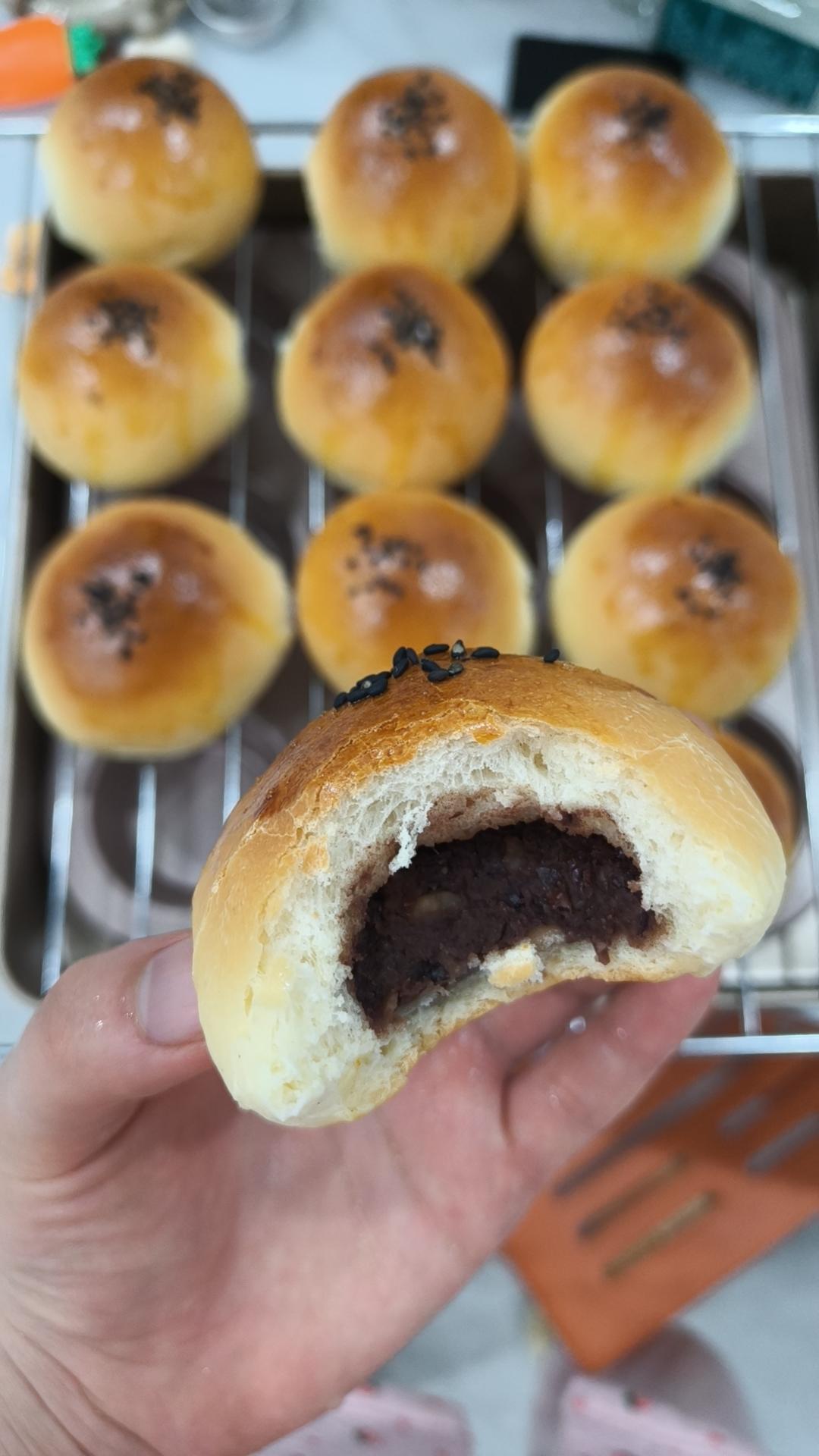 红豆小餐包（放3天都柔软哦）