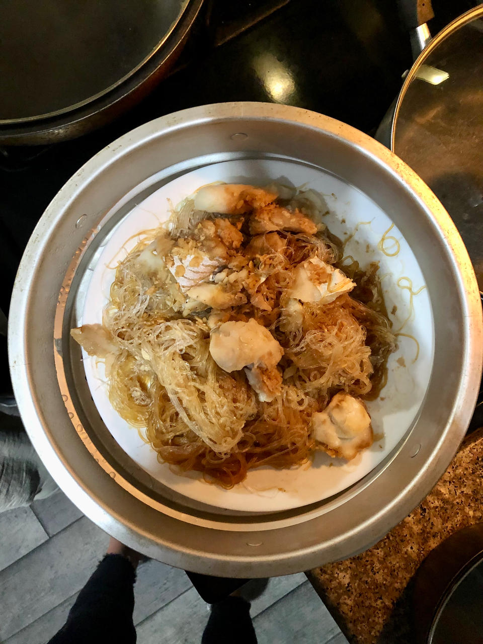🔥吃不胖❗️蒜蓉粉丝龙利鱼❗️