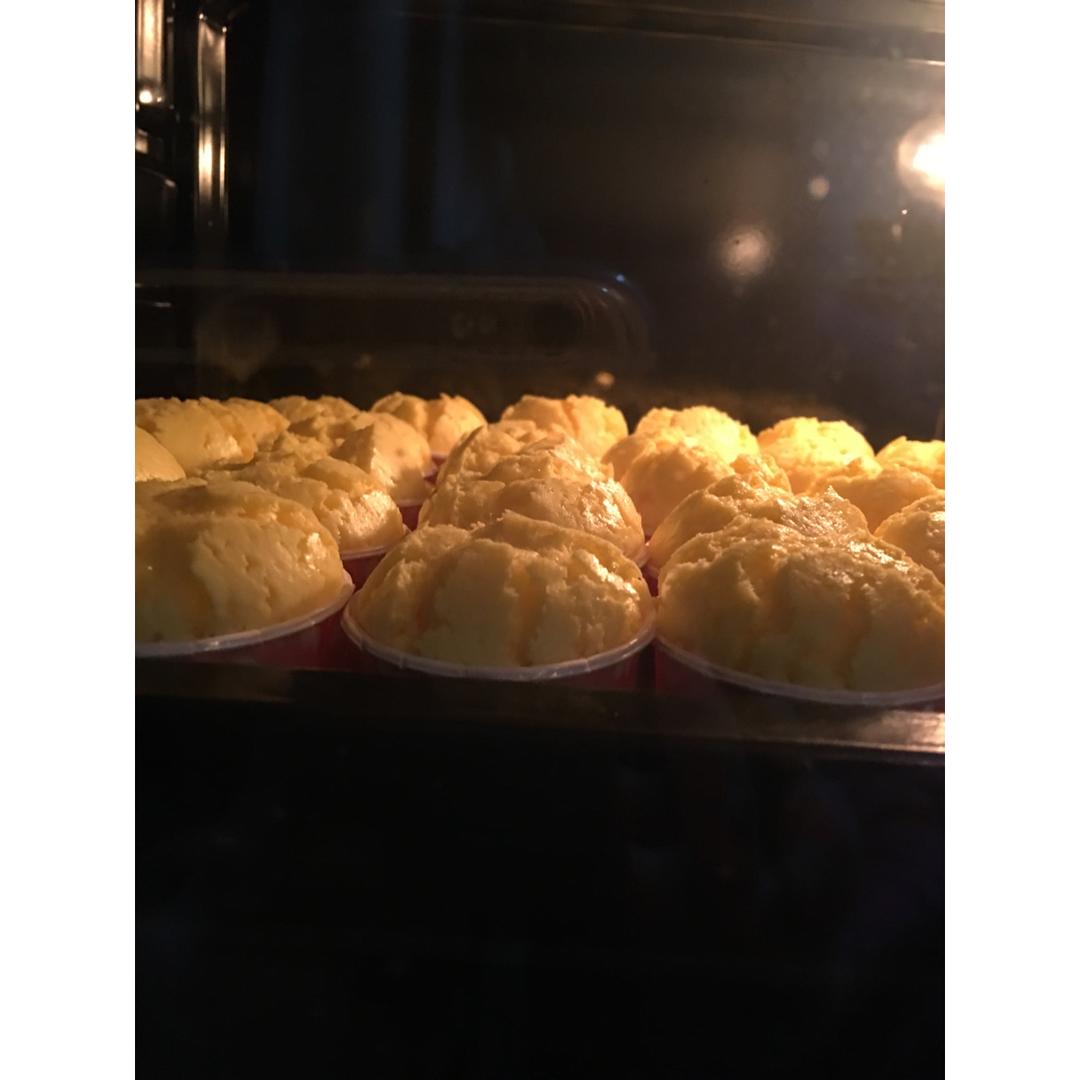 乳酪戚风小蛋糕