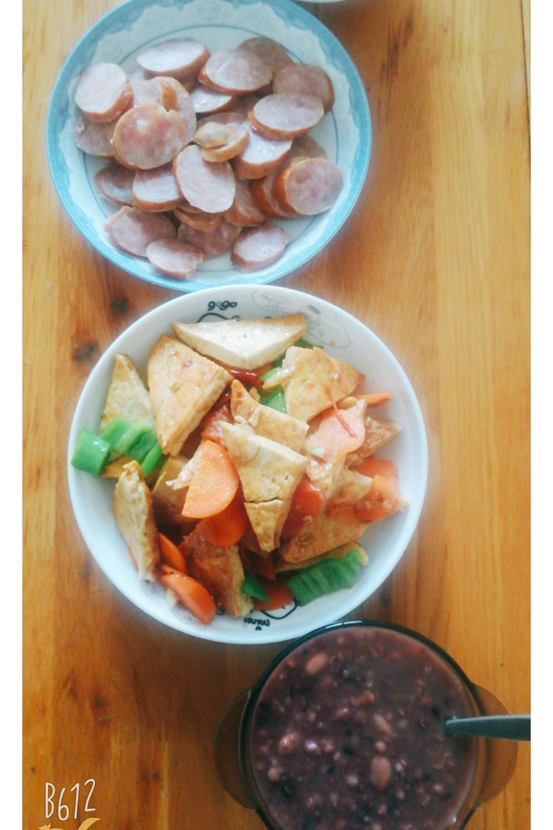 家常炒豆腐