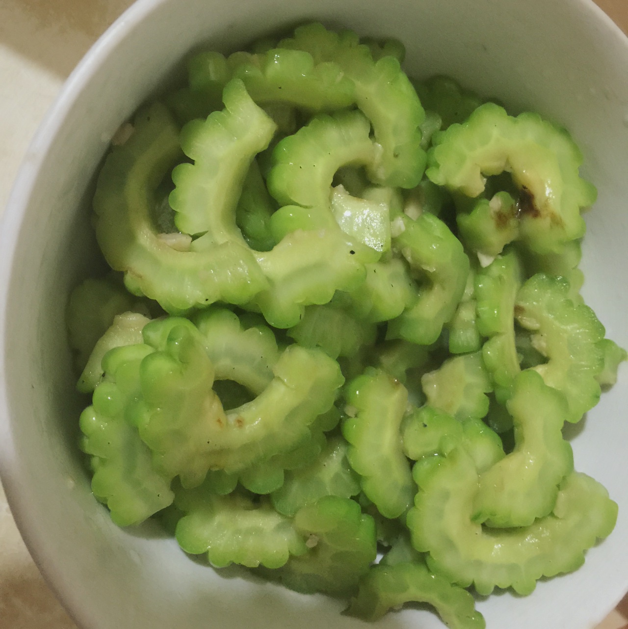 清炒苦瓜