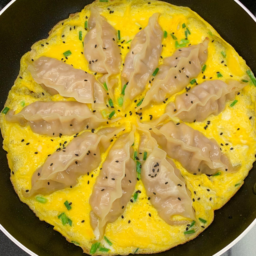 鸡蛋煎饺