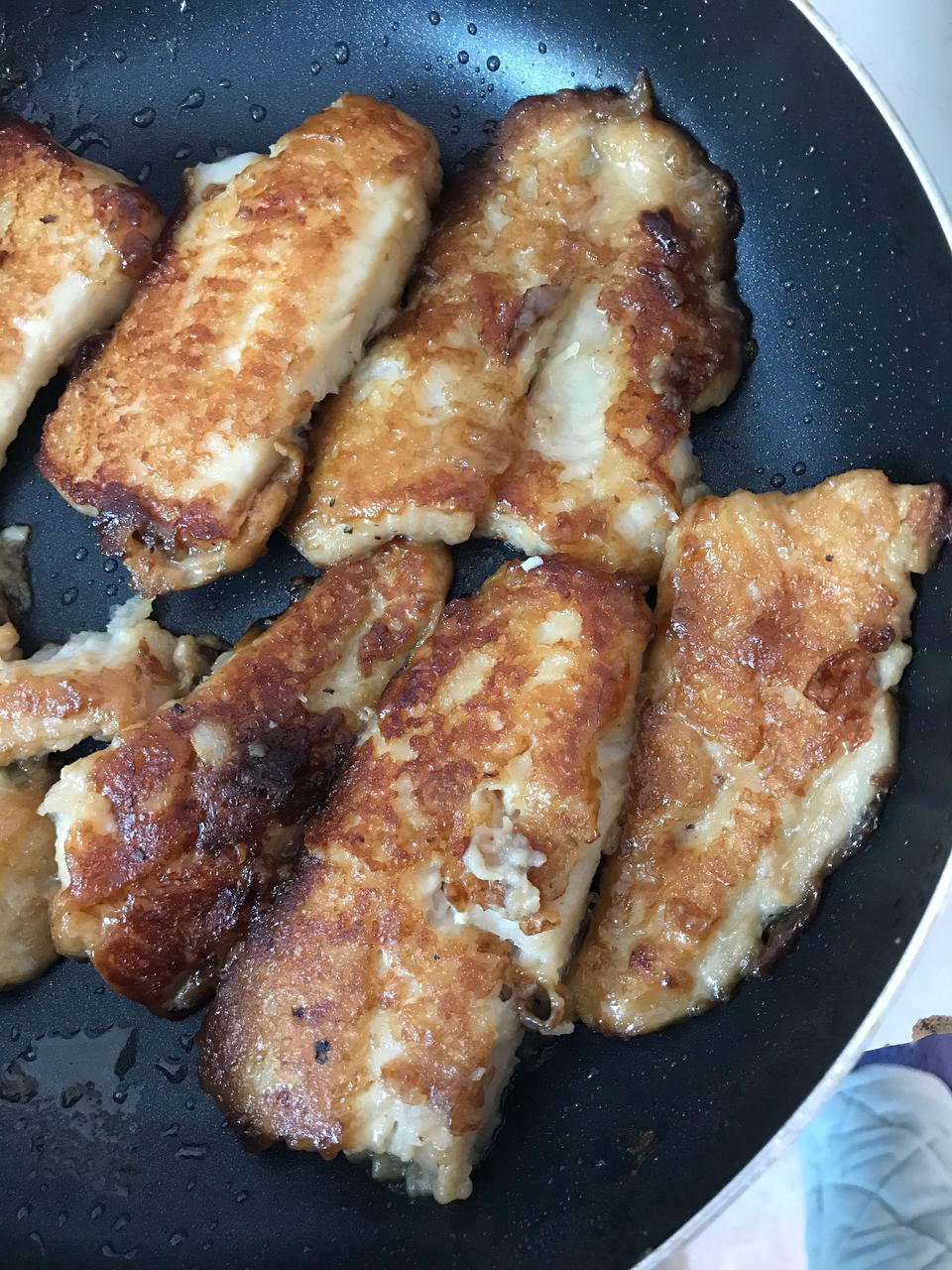 香煎巴沙鱼（龙利鱼）