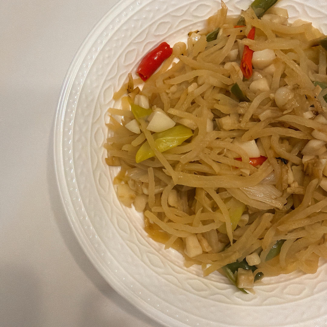 酸辣土豆丝的家常做法 超级下饭