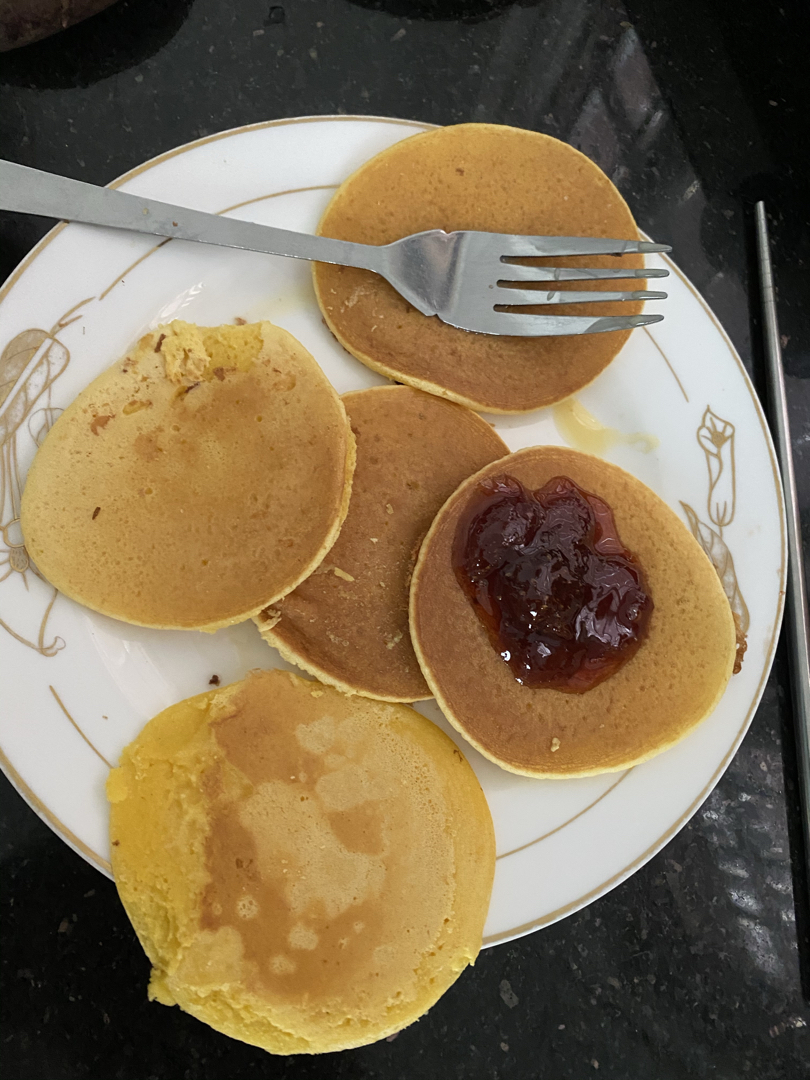 奶香玉米饼