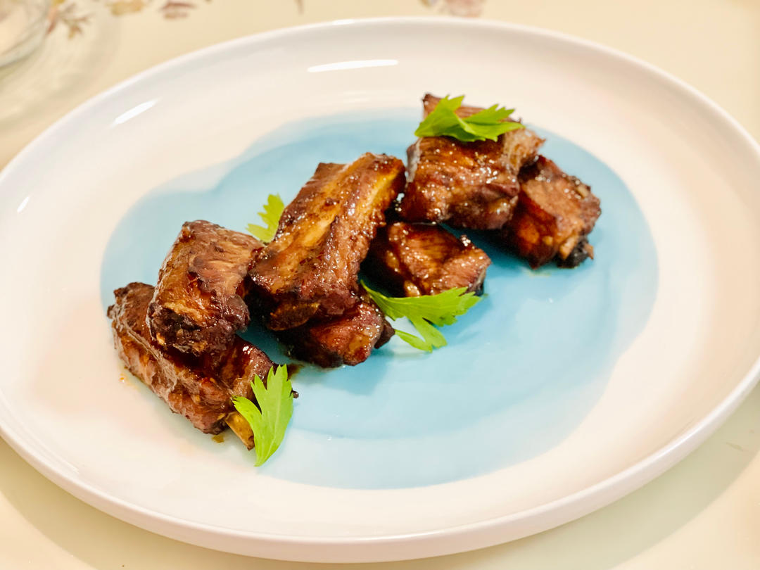 节节高升-蒜香烤排骨