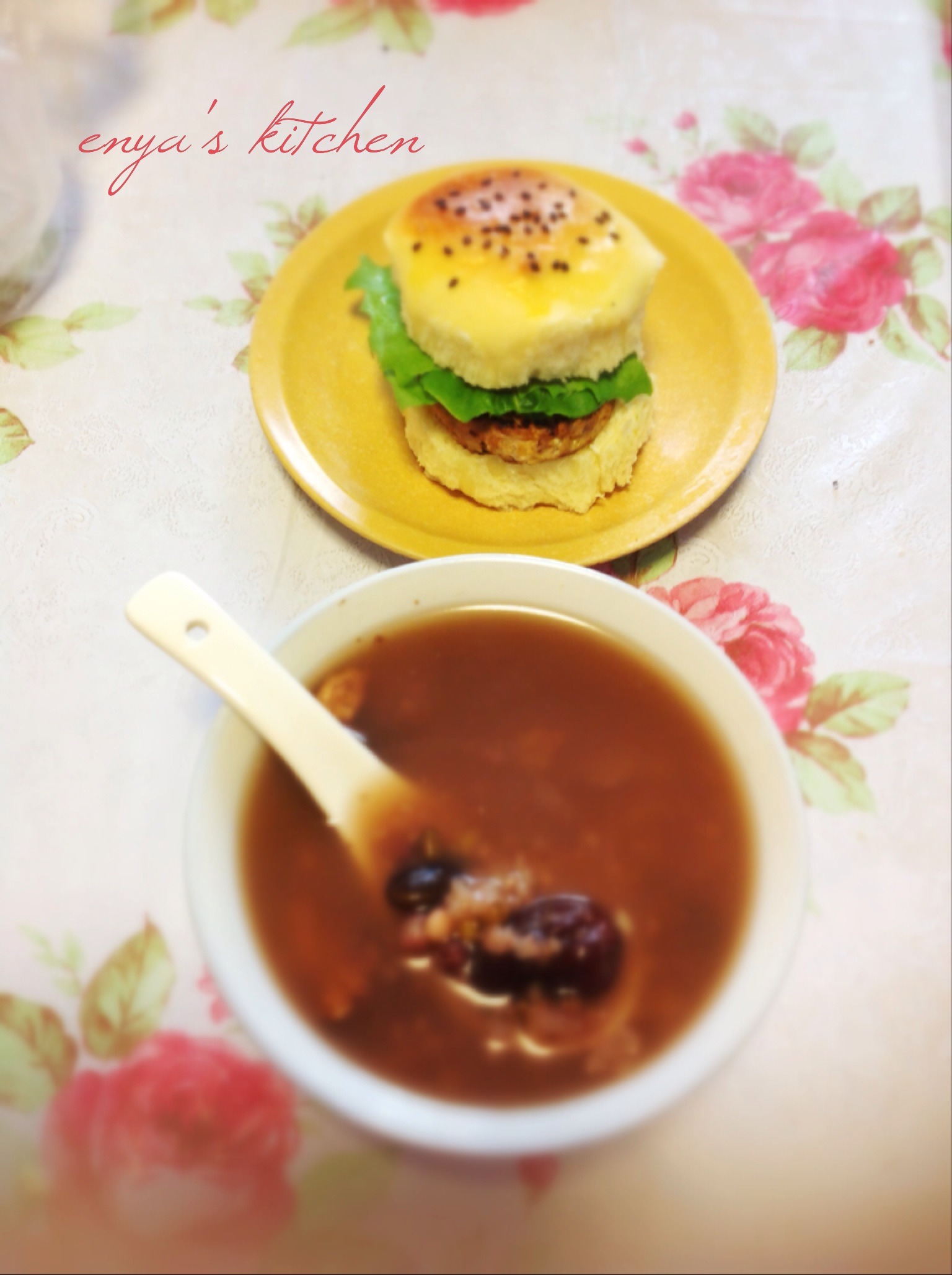 健康少油版鸡肉汉堡
