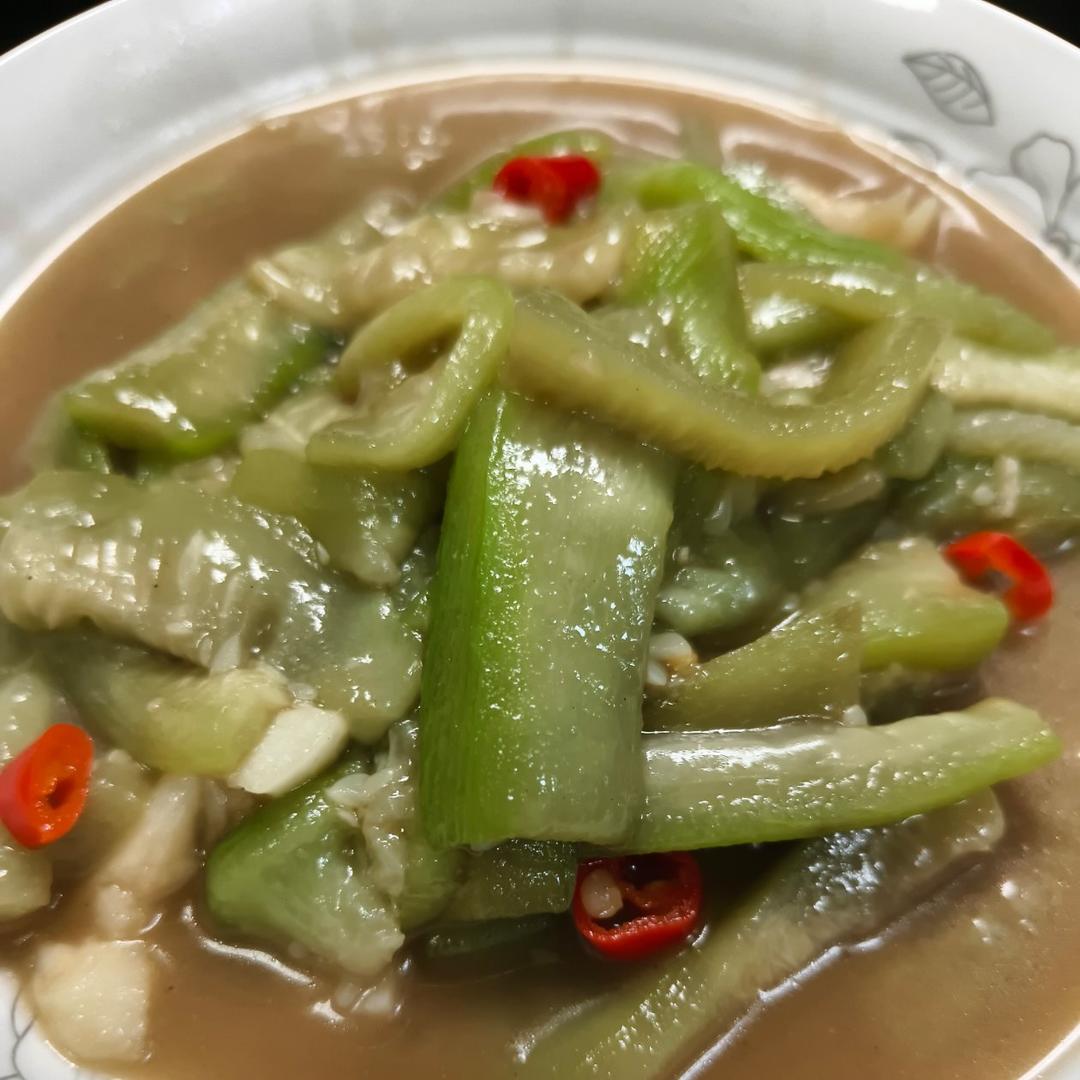 《清炒丝瓜》解腻又减脂