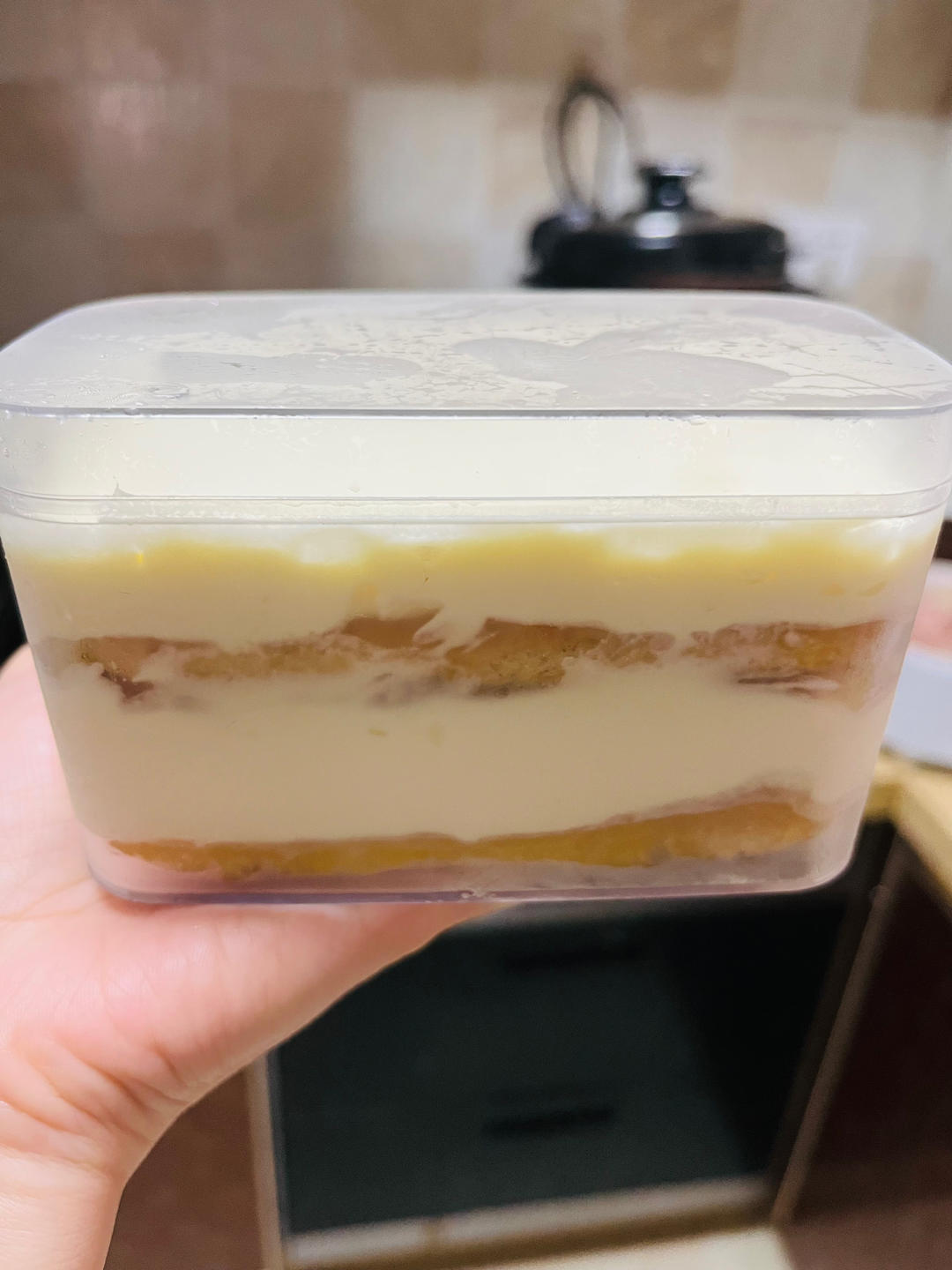 在欧洲学会的经典版提拉米苏