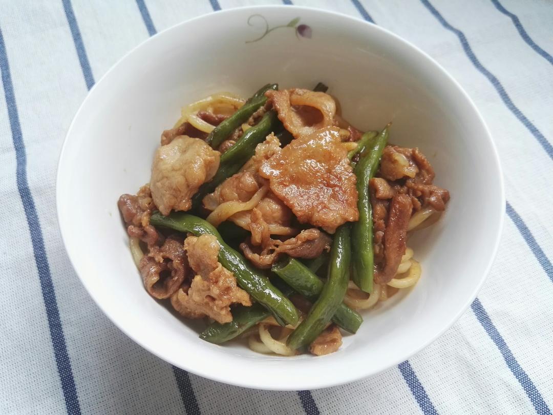 豆角焖面