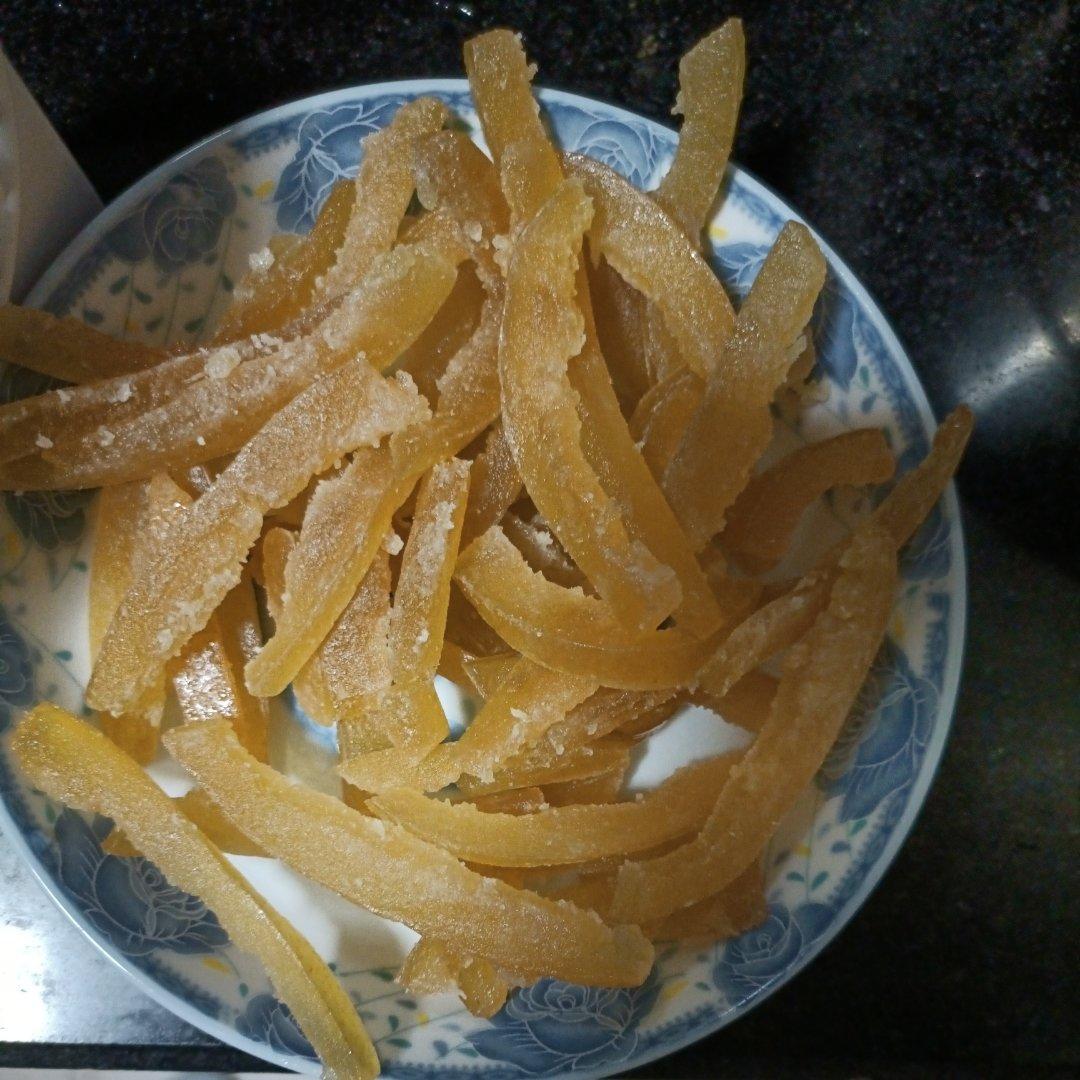 自制柚子皮蜜饯