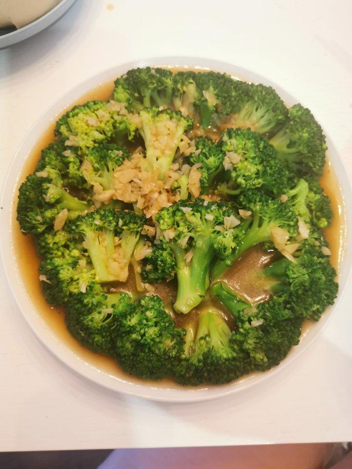 🥦蒜蓉蚝油西兰花（减肥必备）