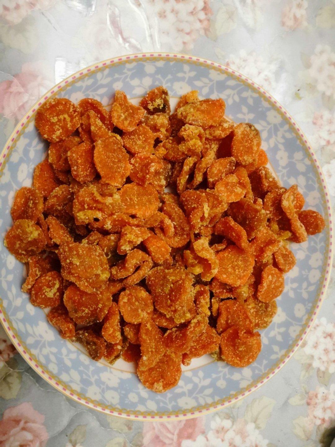 紫藤花香做的纯手工胡萝卜糖