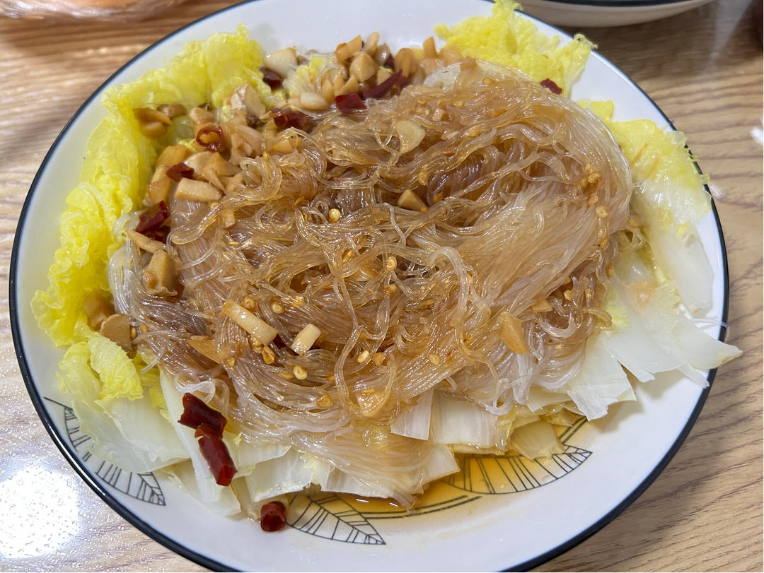 蒜蓉粉丝娃娃菜