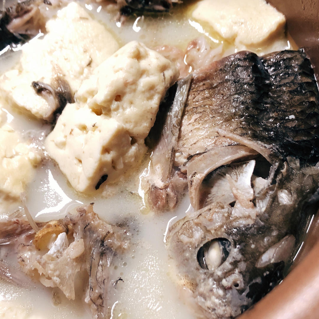 奶白鲫鱼豆腐汤|一条鱼最后的温柔