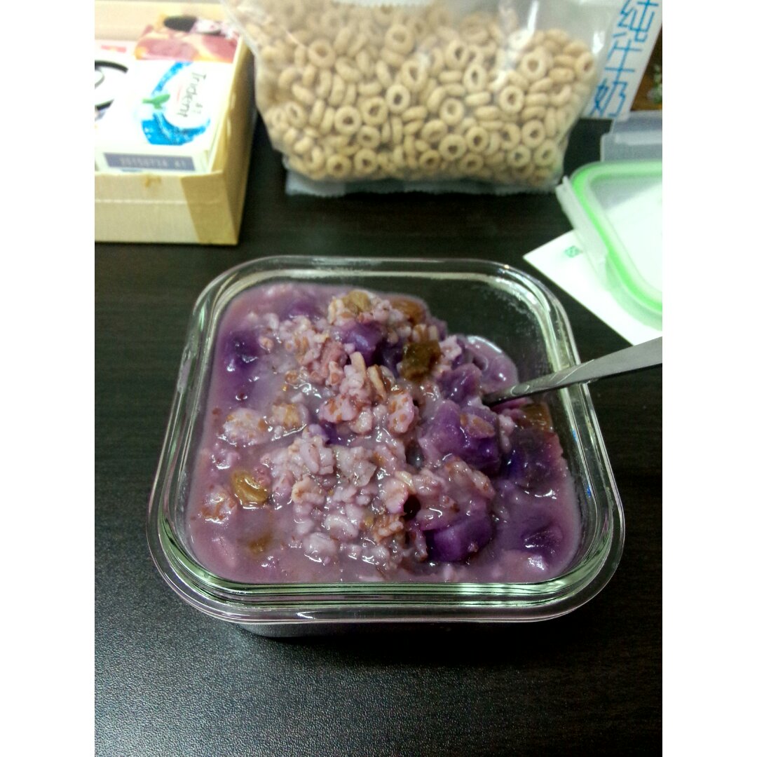 紫薯薏仁燕麦粥