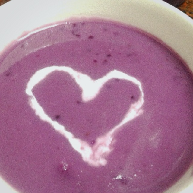 紫薯椰汁西米露