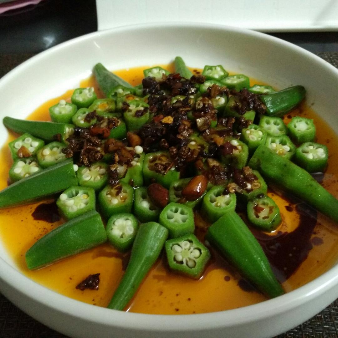 【白灼秋葵】清爽简单