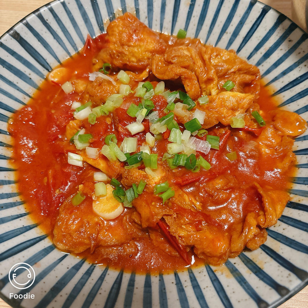 拌饭届数一数二的天花板｜茄汁炸蛋