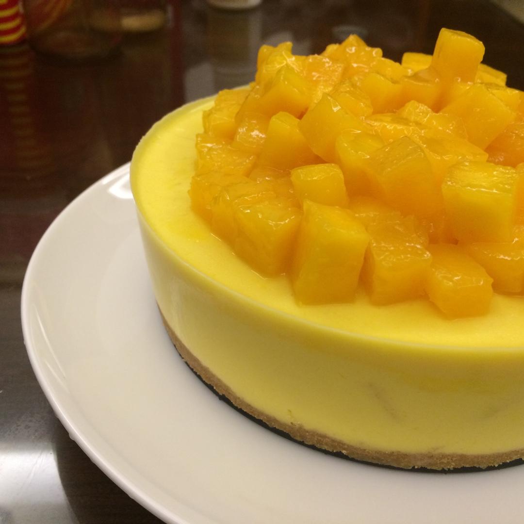 《Tinrry下午茶》教你做芒果流心慕斯（6寸配方）