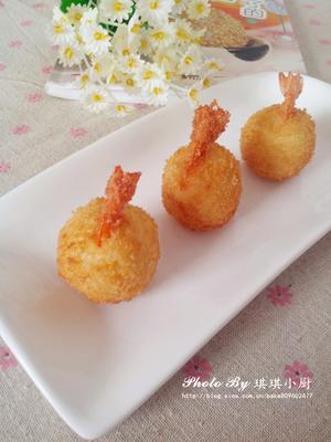 【土豆虾球】——鲜、糯、酥的存在的做法 步骤12