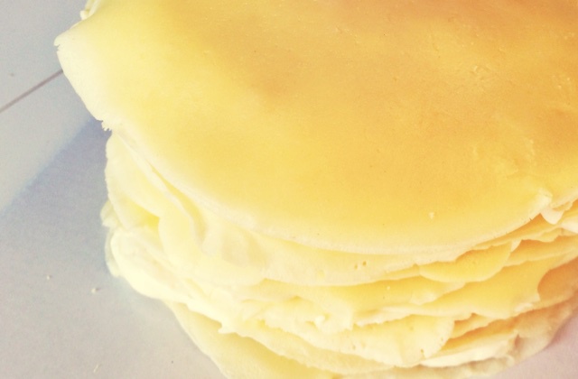 巧克力千层可丽饼