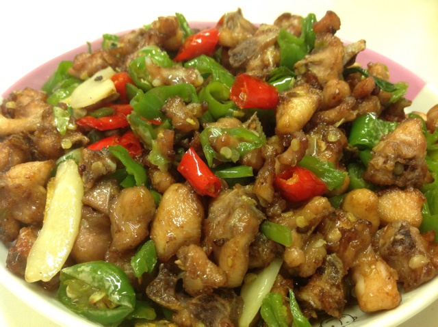 双椒兔丁（重口味江湖菜）